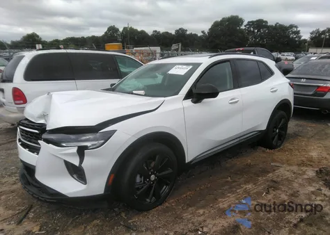 2021 Buick Envision Fwd Essence z USA, uszkodzony, nr VIN LRBFZNR48MD166041